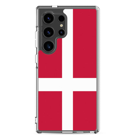 Coque Téléphone Drapeau du Danemark - Pixelforma 