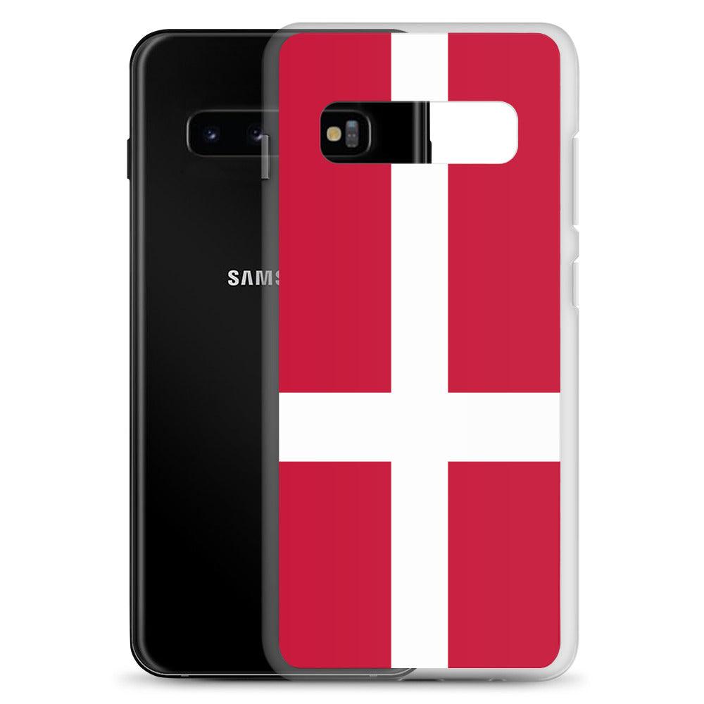 Coque Téléphone Drapeau du Danemark - Pixelforma