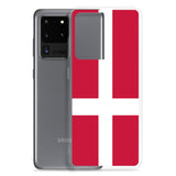 Coque Téléphone Drapeau du Danemark - Pixelforma