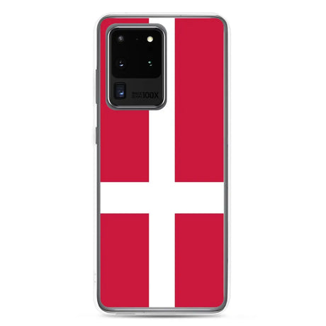 Coque Téléphone Drapeau du Danemark - Pixelforma 