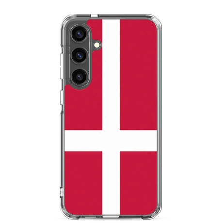 Coque Téléphone Drapeau du Danemark - Pixelforma 