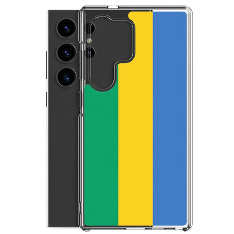 Coque téléphone drapeau du gabon - pixelforma