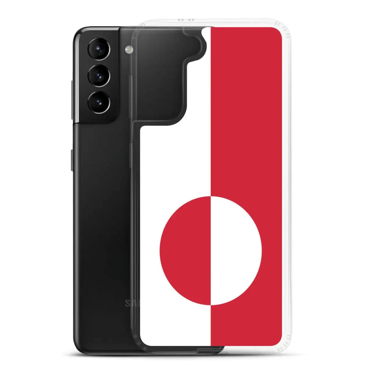 Coque téléphone drapeau du groenland - pixelforma