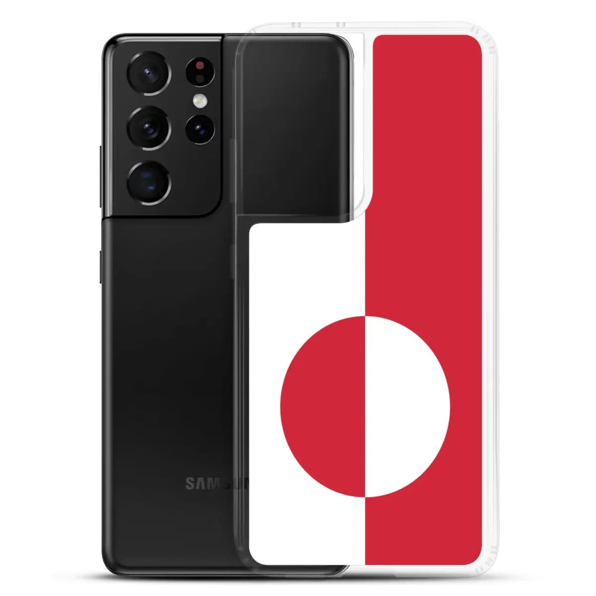 Coque téléphone drapeau du groenland - pixelforma