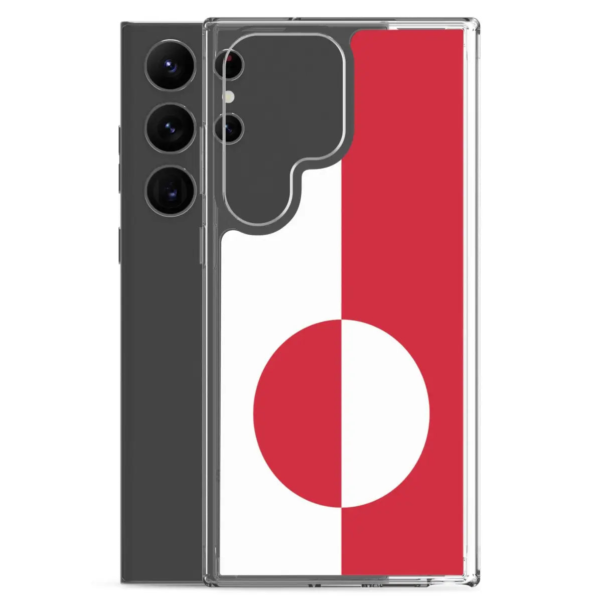 Coque téléphone drapeau du groenland - pixelforma