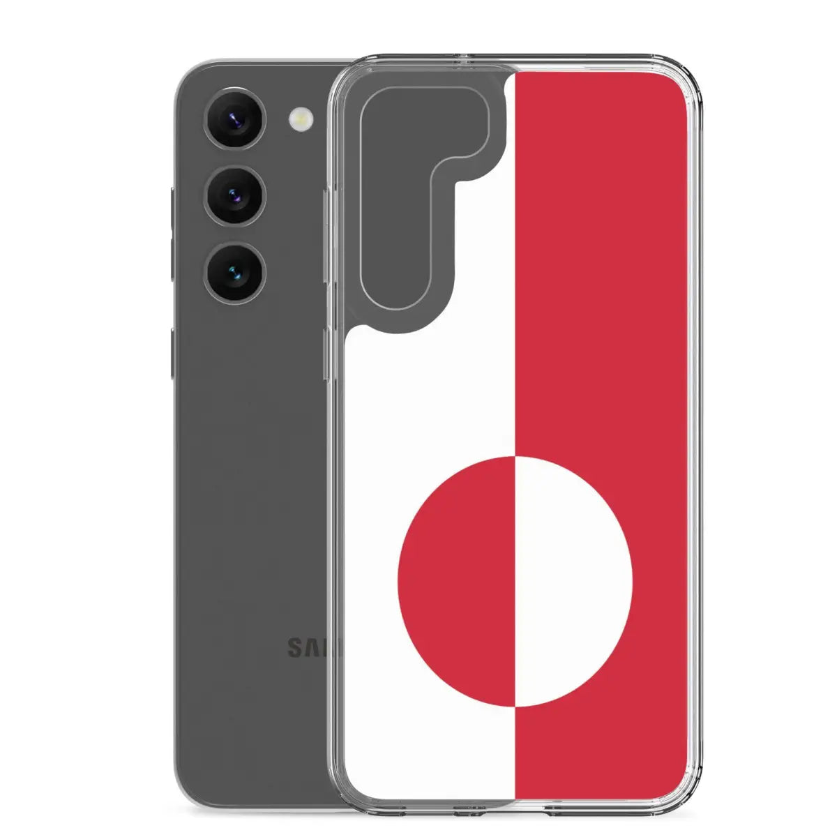 Coque téléphone drapeau du groenland - pixelforma