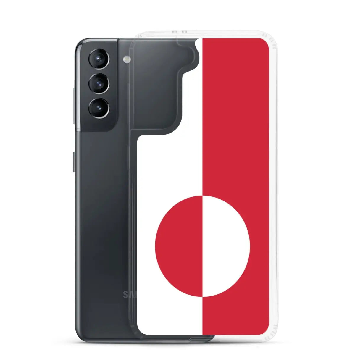 Coque téléphone drapeau du groenland - pixelforma