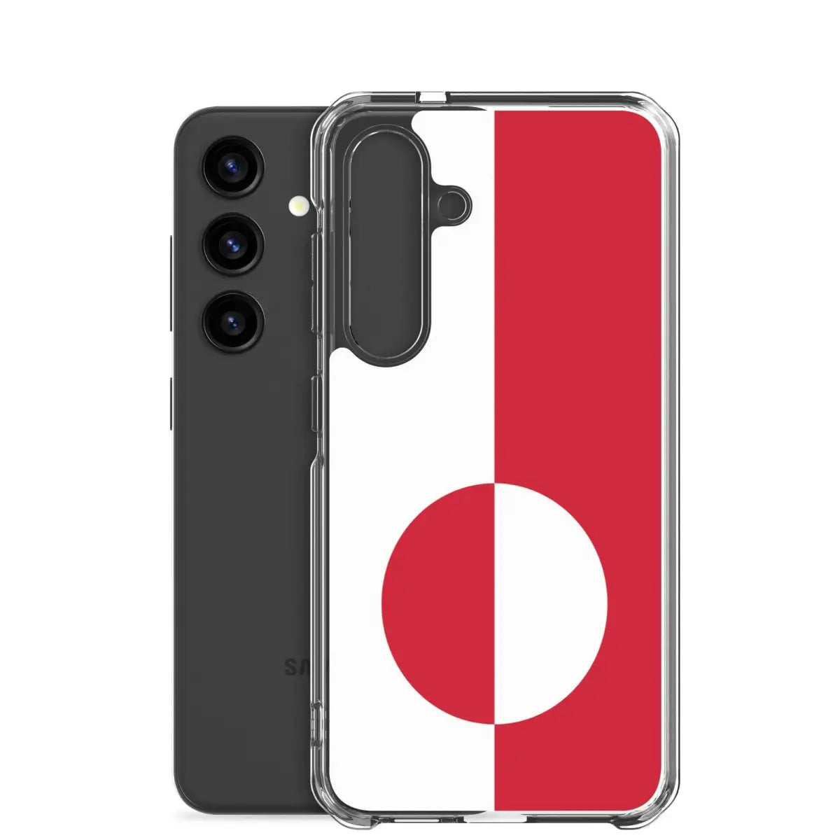 Coque téléphone drapeau du groenland - pixelforma