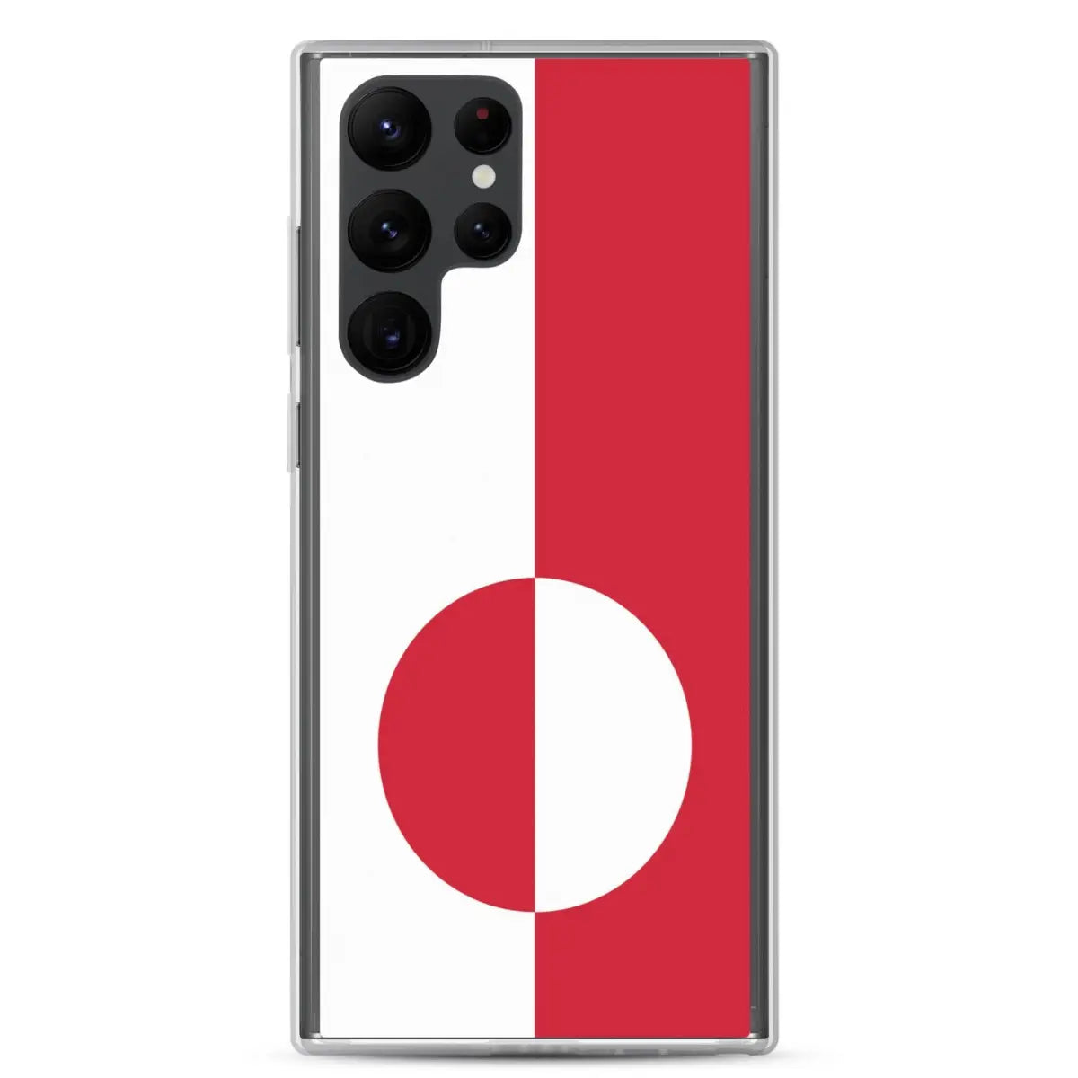 Coque téléphone drapeau du groenland - pixelforma