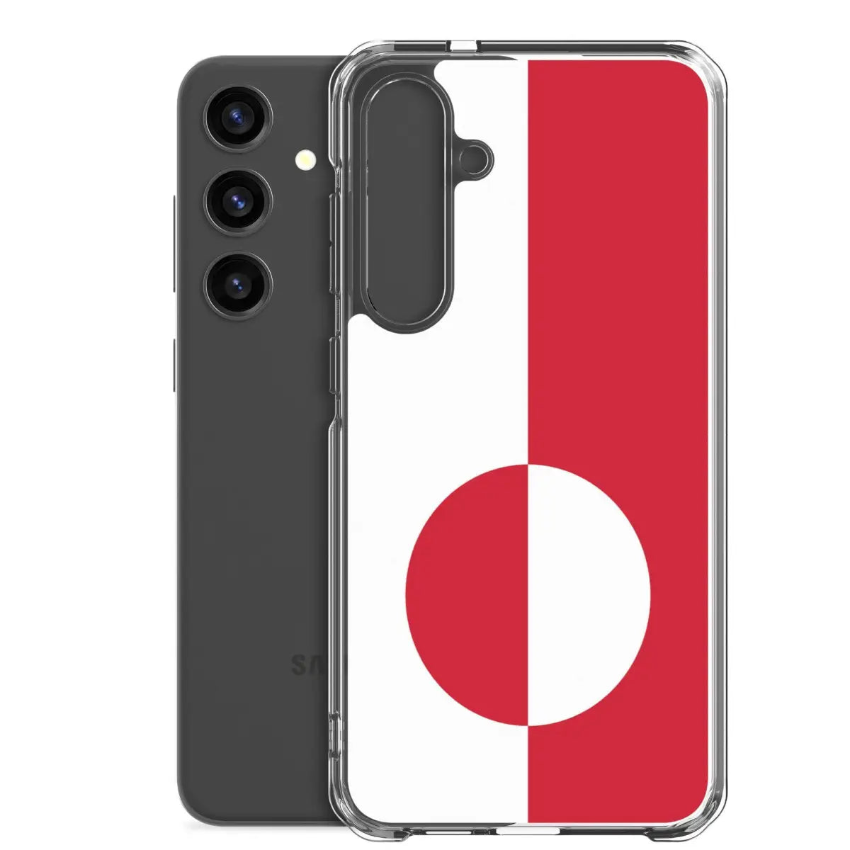 Coque téléphone drapeau du groenland - pixelforma