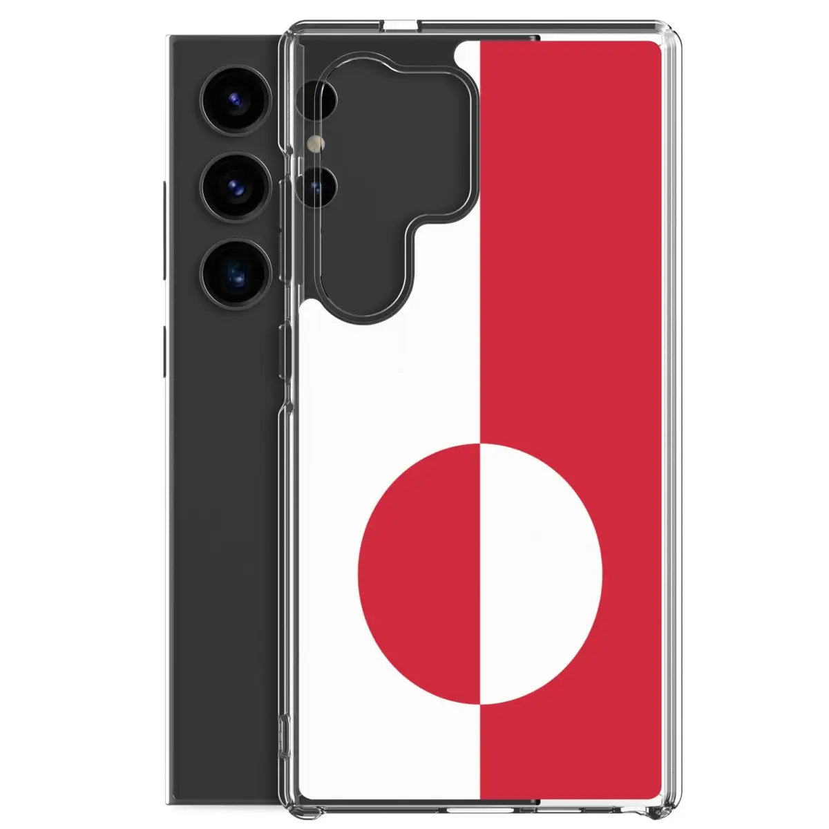 Coque téléphone drapeau du groenland - pixelforma