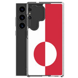 Coque téléphone drapeau du groenland - pixelforma