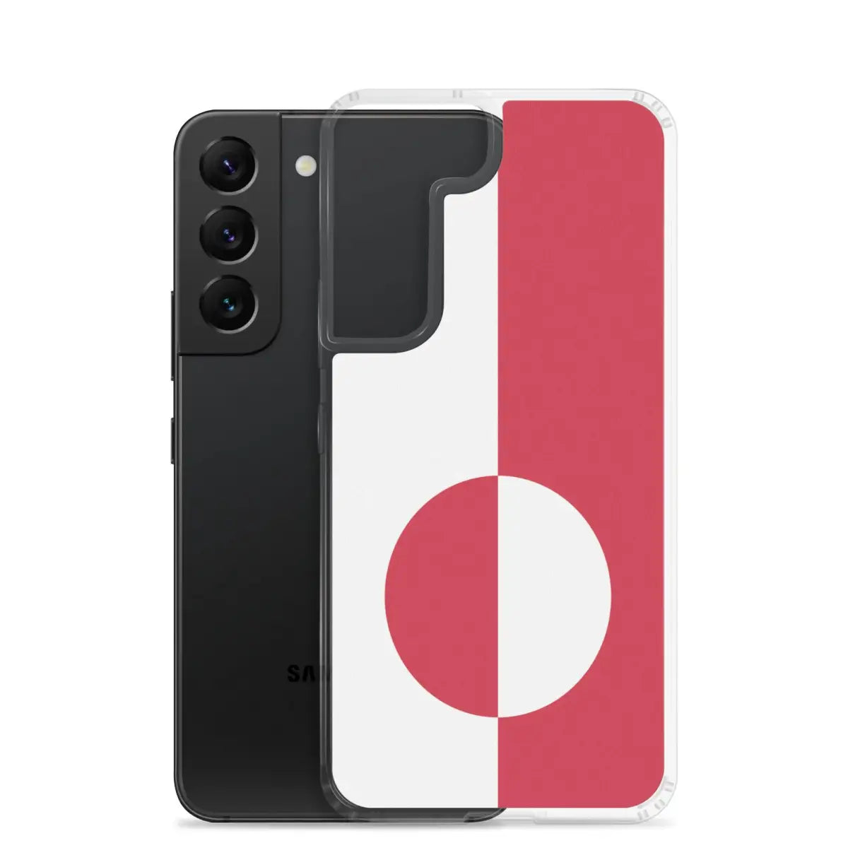Coque téléphone drapeau du groenland - pixelforma