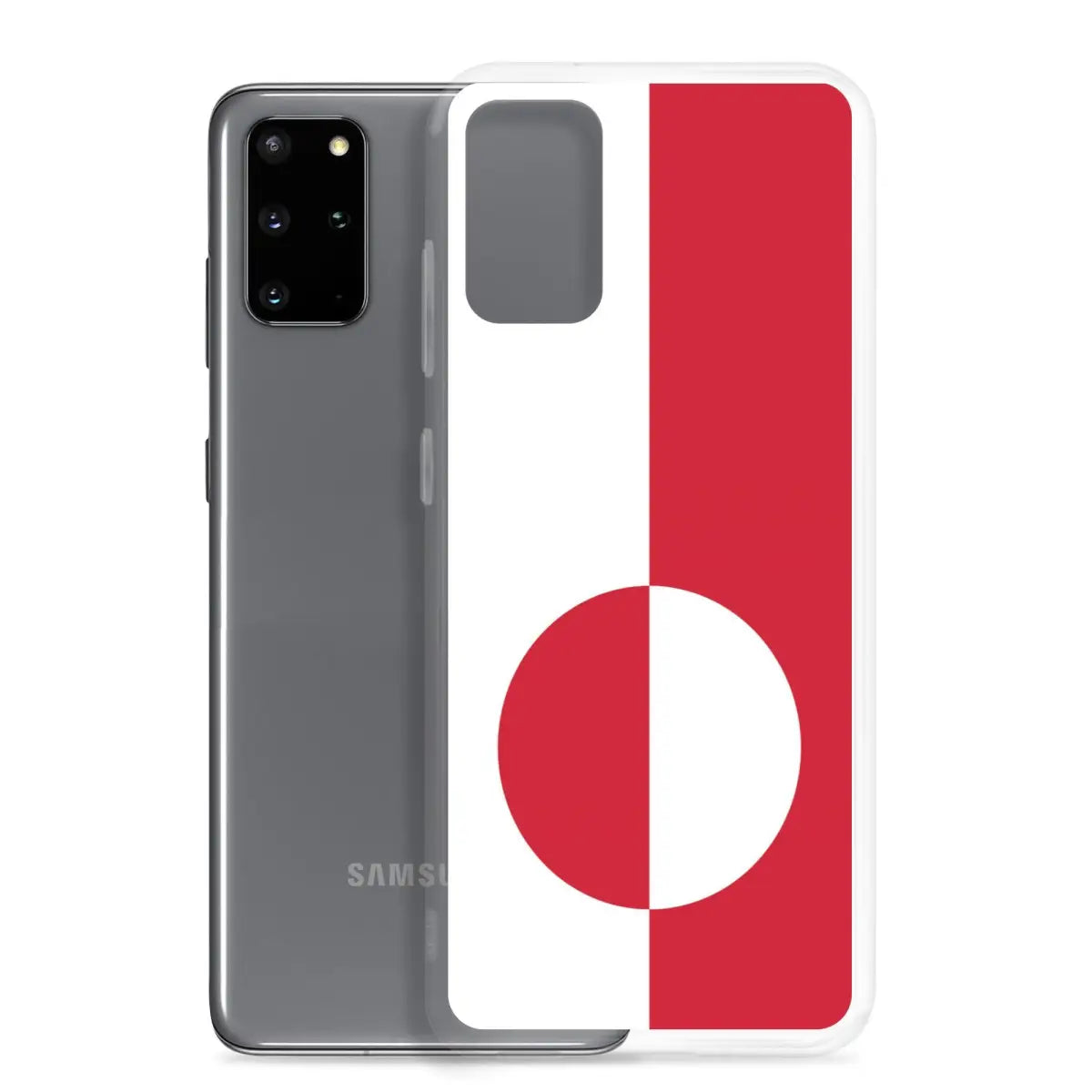 Coque téléphone drapeau du groenland - pixelforma