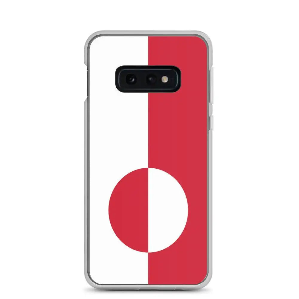 Coque téléphone drapeau du groenland - pixelforma