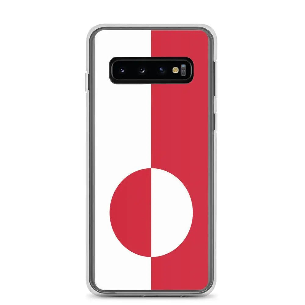 Coque téléphone drapeau du groenland - pixelforma