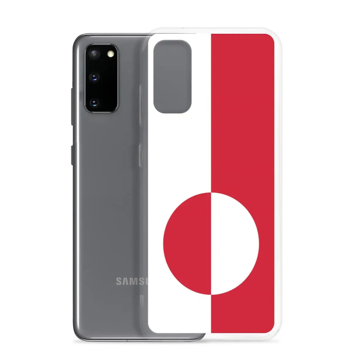 Coque téléphone drapeau du groenland - pixelforma