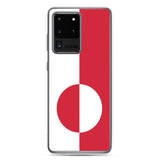 Coque téléphone drapeau du groenland - pixelforma