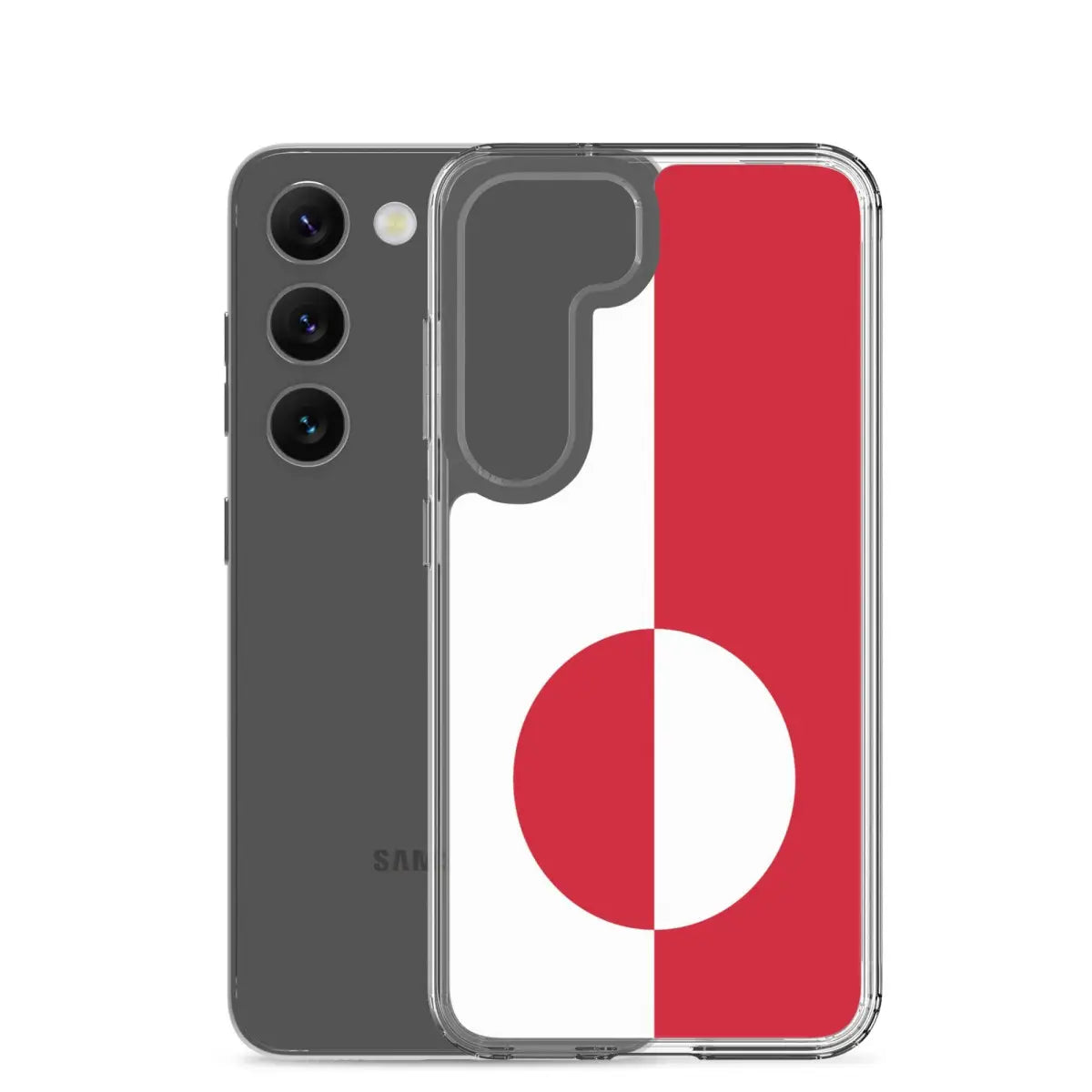 Coque téléphone drapeau du groenland - pixelforma