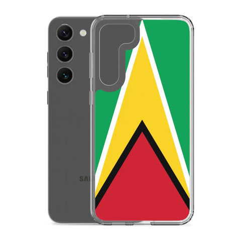 Coque téléphone drapeau du guyana - pixelforma
