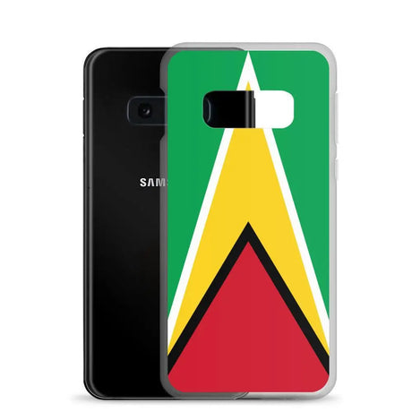 Coque téléphone drapeau du guyana - pixelforma