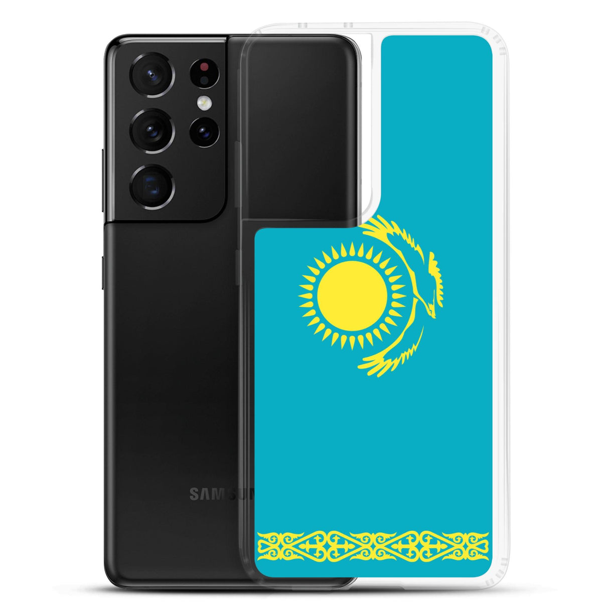 Coque Téléphone Drapeau du Kazakhstan officiel - Pixelforma