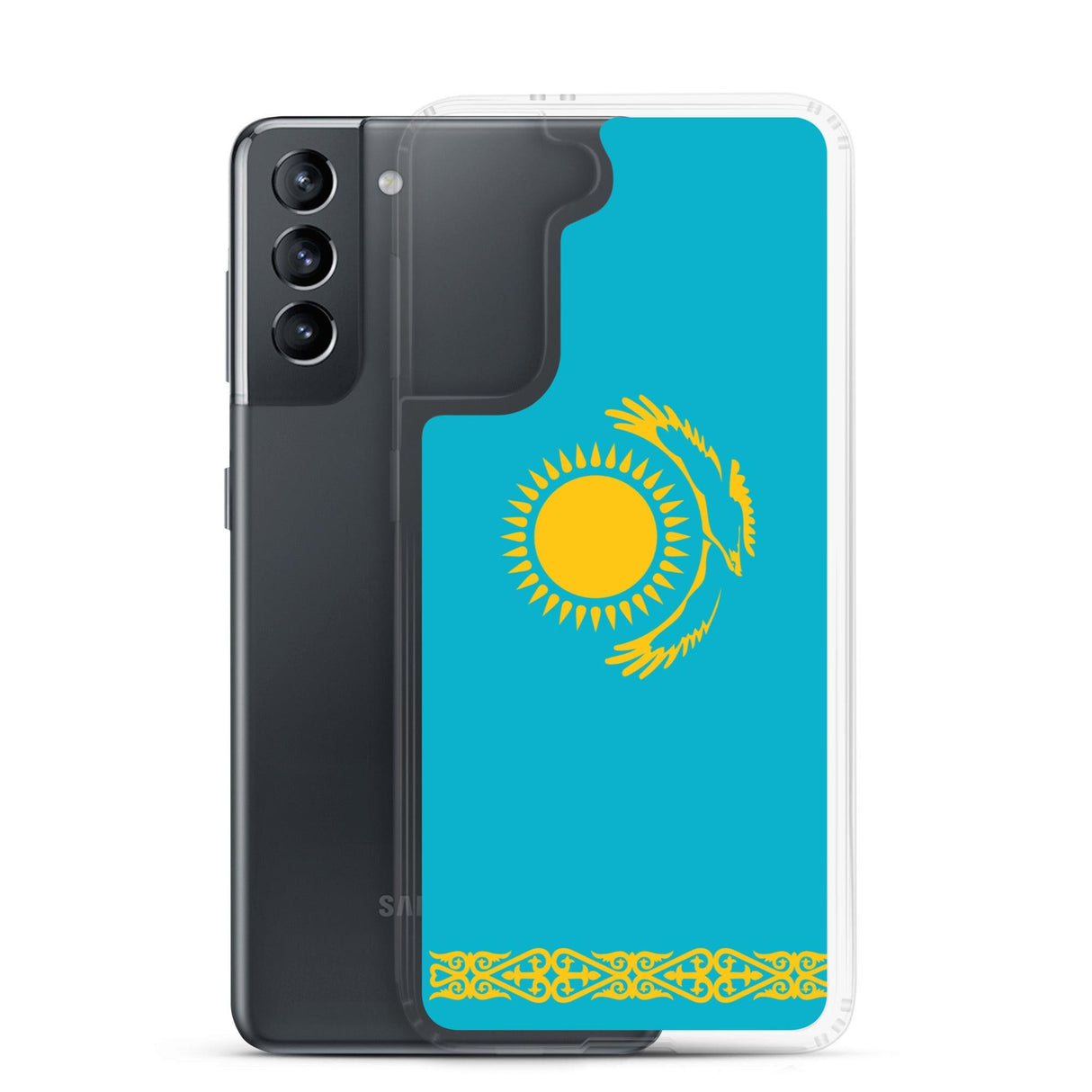 Coque Téléphone Drapeau du Kazakhstan - Pixelforma