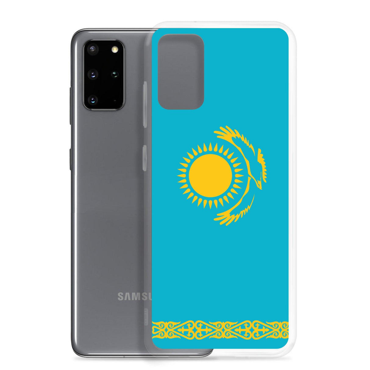 Coque Téléphone Drapeau du Kazakhstan - Pixelforma