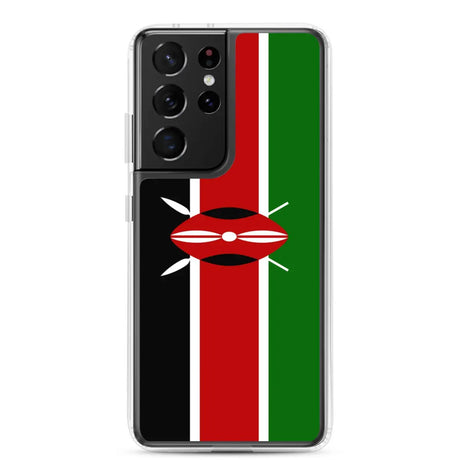 Coque téléphone drapeau du kenya - pixelforma