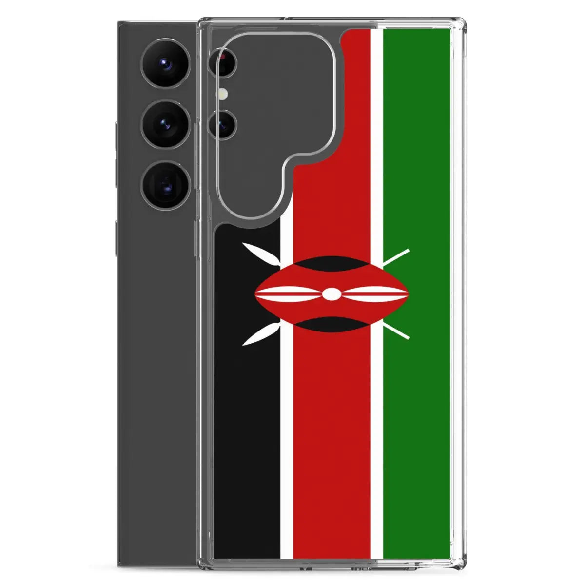 Coque téléphone drapeau du kenya - pixelforma