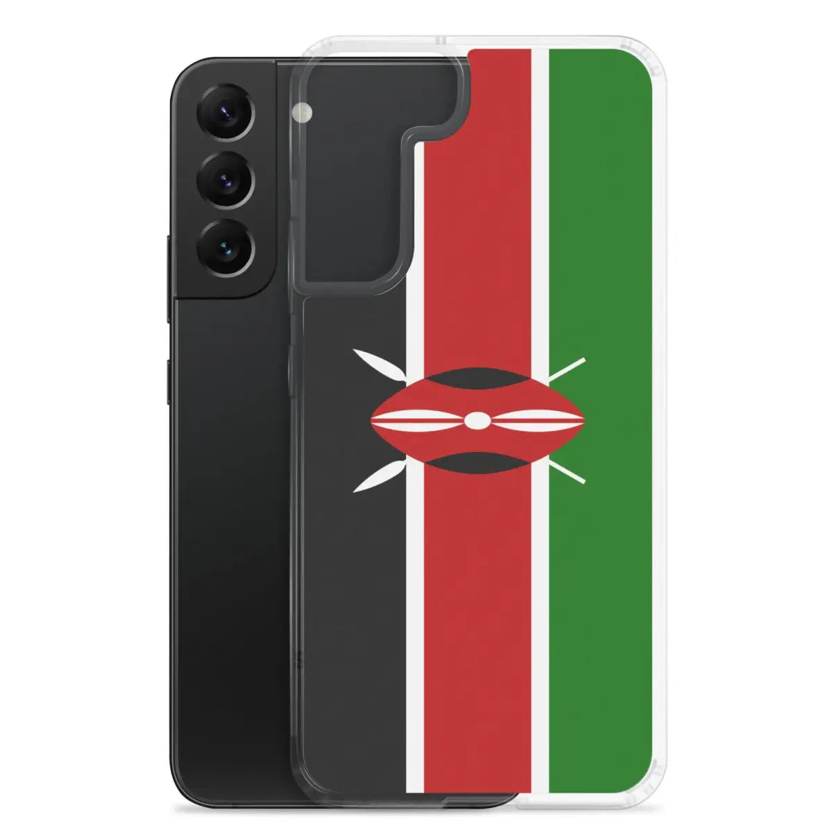 Coque téléphone drapeau du kenya - pixelforma