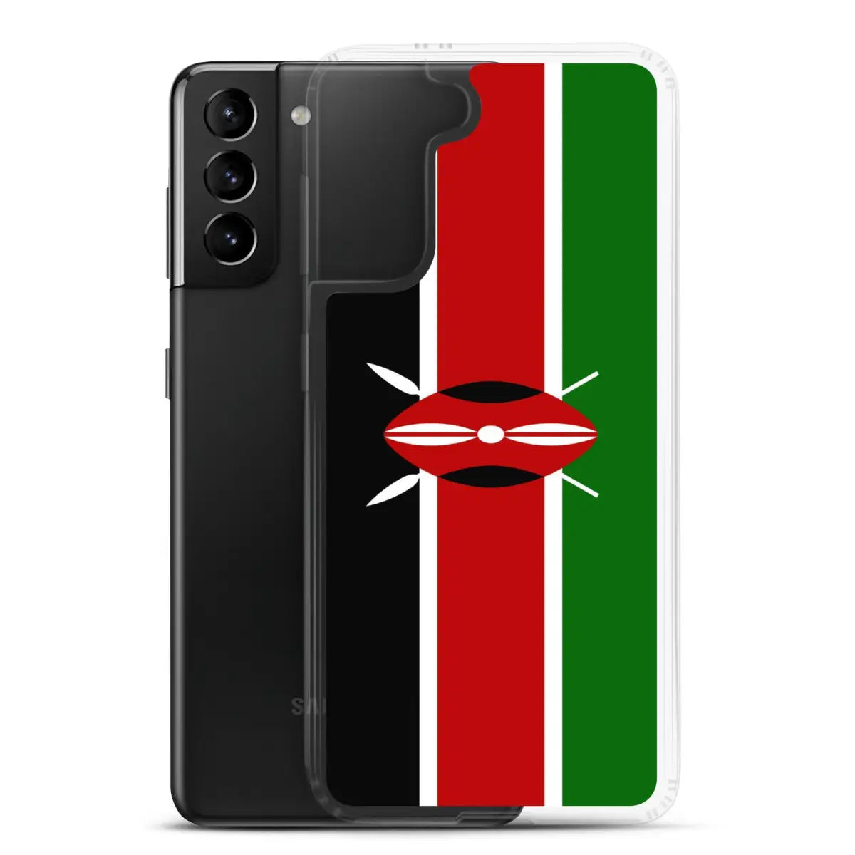 Coque téléphone drapeau du kenya - pixelforma