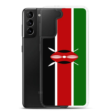 Coque téléphone drapeau du kenya - pixelforma