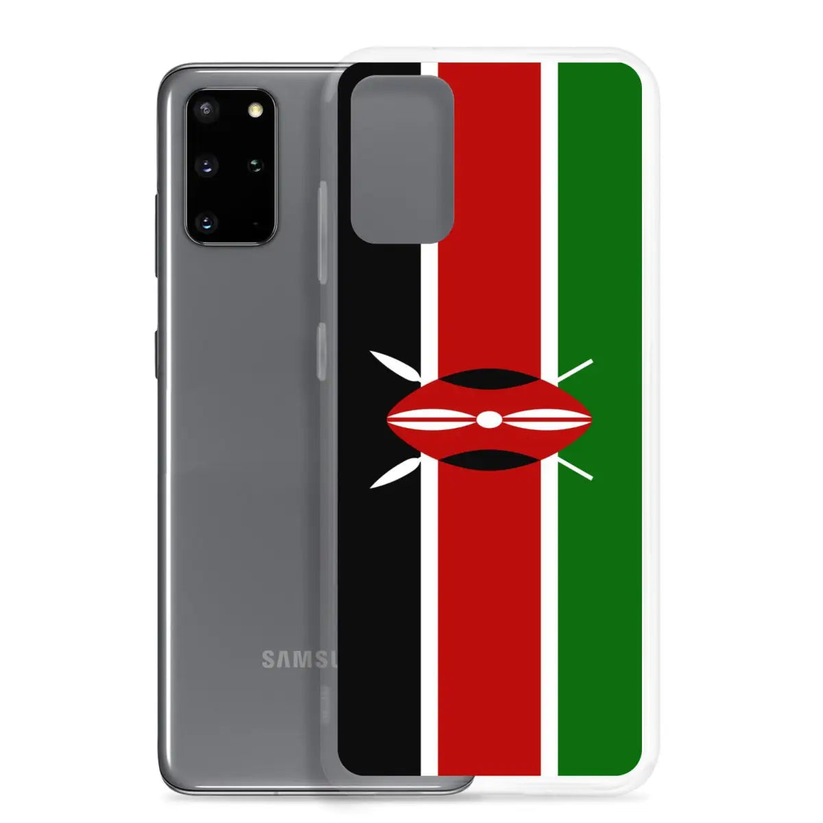 Coque téléphone drapeau du kenya - pixelforma
