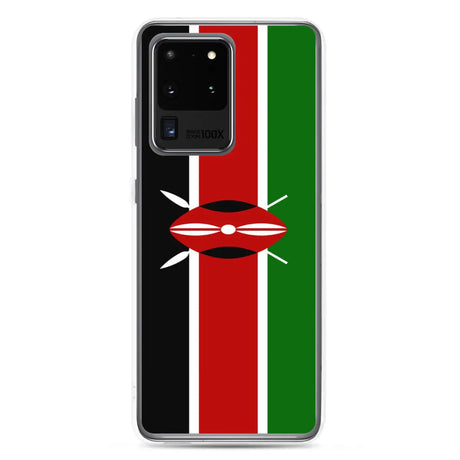 Coque téléphone drapeau du kenya - pixelforma