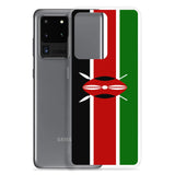 Coque téléphone drapeau du kenya - pixelforma