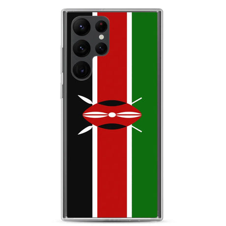 Coque téléphone drapeau du kenya - pixelforma
