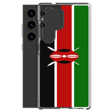 Coque téléphone drapeau du kenya - pixelforma
