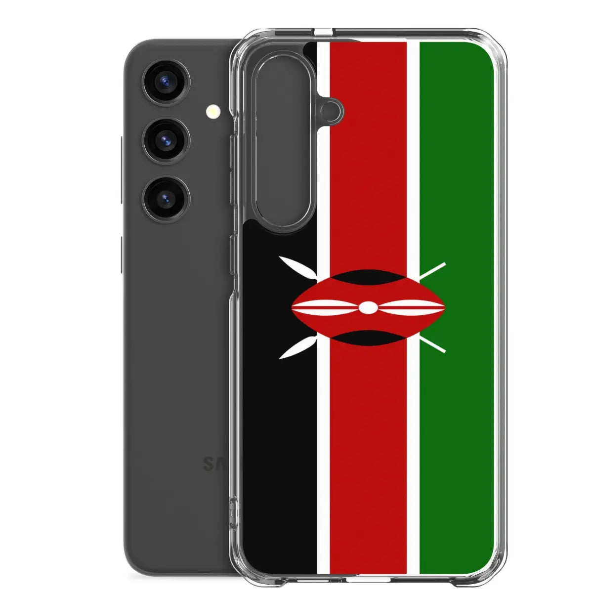 Coque téléphone drapeau du kenya - pixelforma