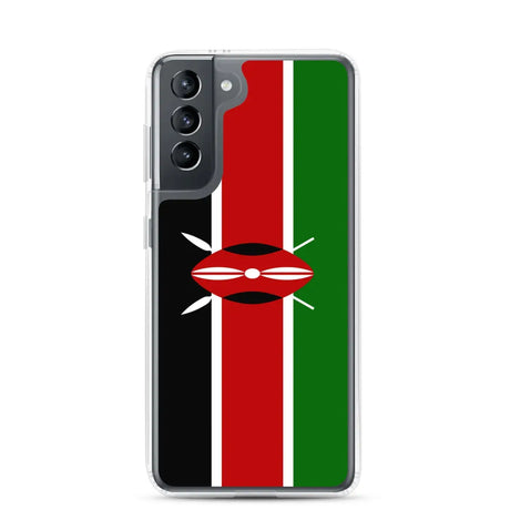Coque téléphone drapeau du kenya - pixelforma