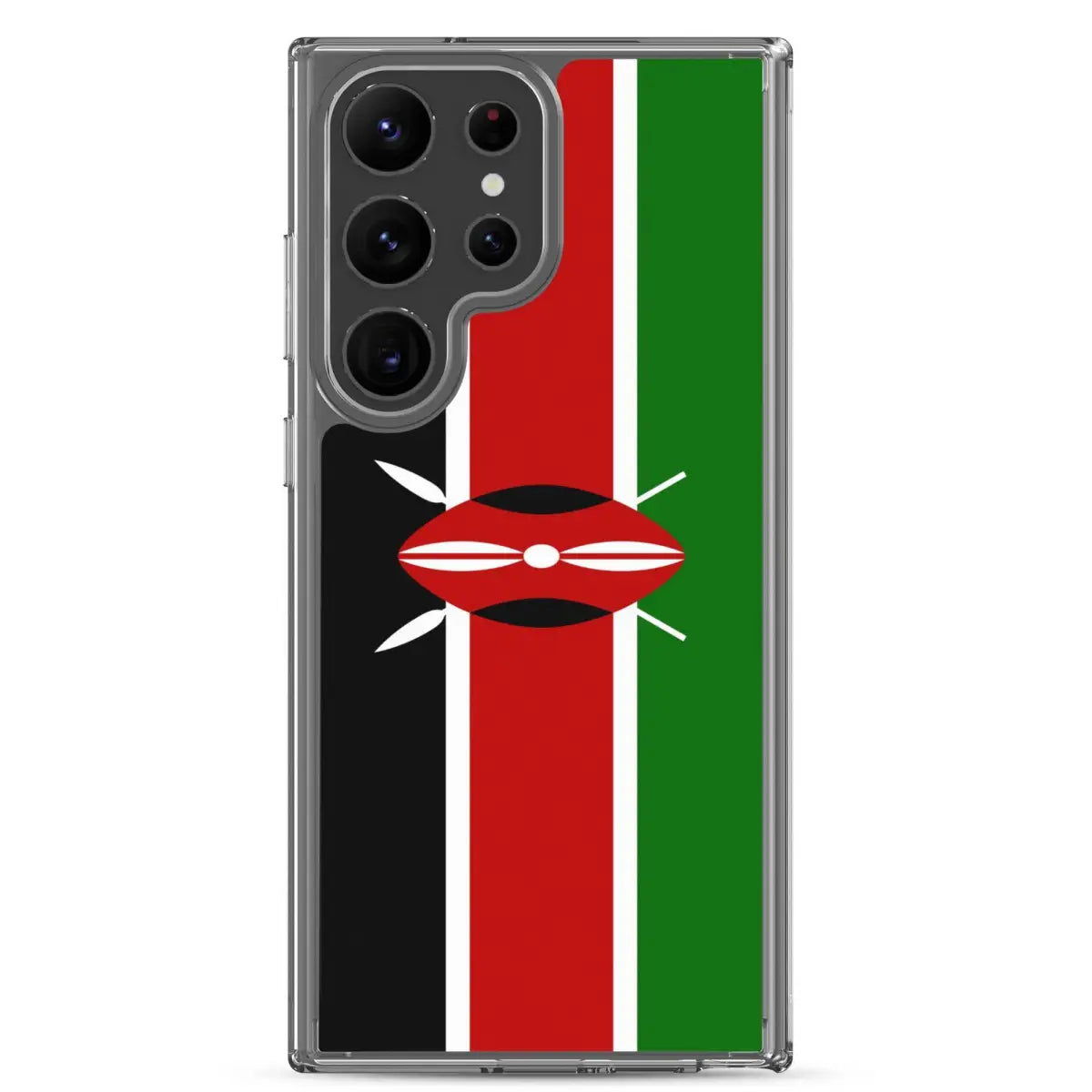 Coque téléphone drapeau du kenya - pixelforma