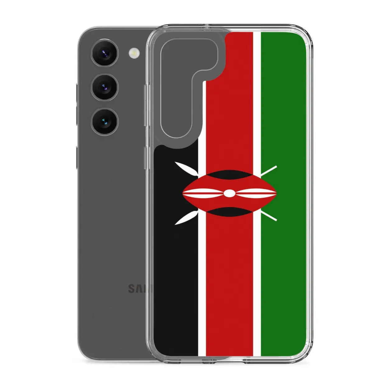 Coque téléphone drapeau du kenya - pixelforma