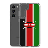 Coque téléphone drapeau du kenya - pixelforma
