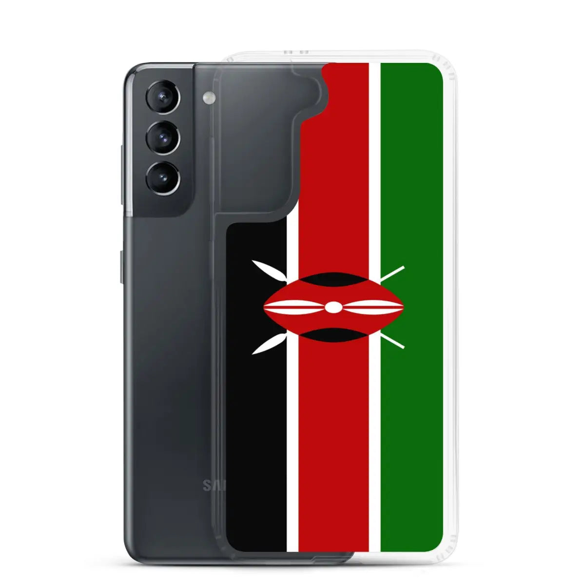 Coque téléphone drapeau du kenya - pixelforma