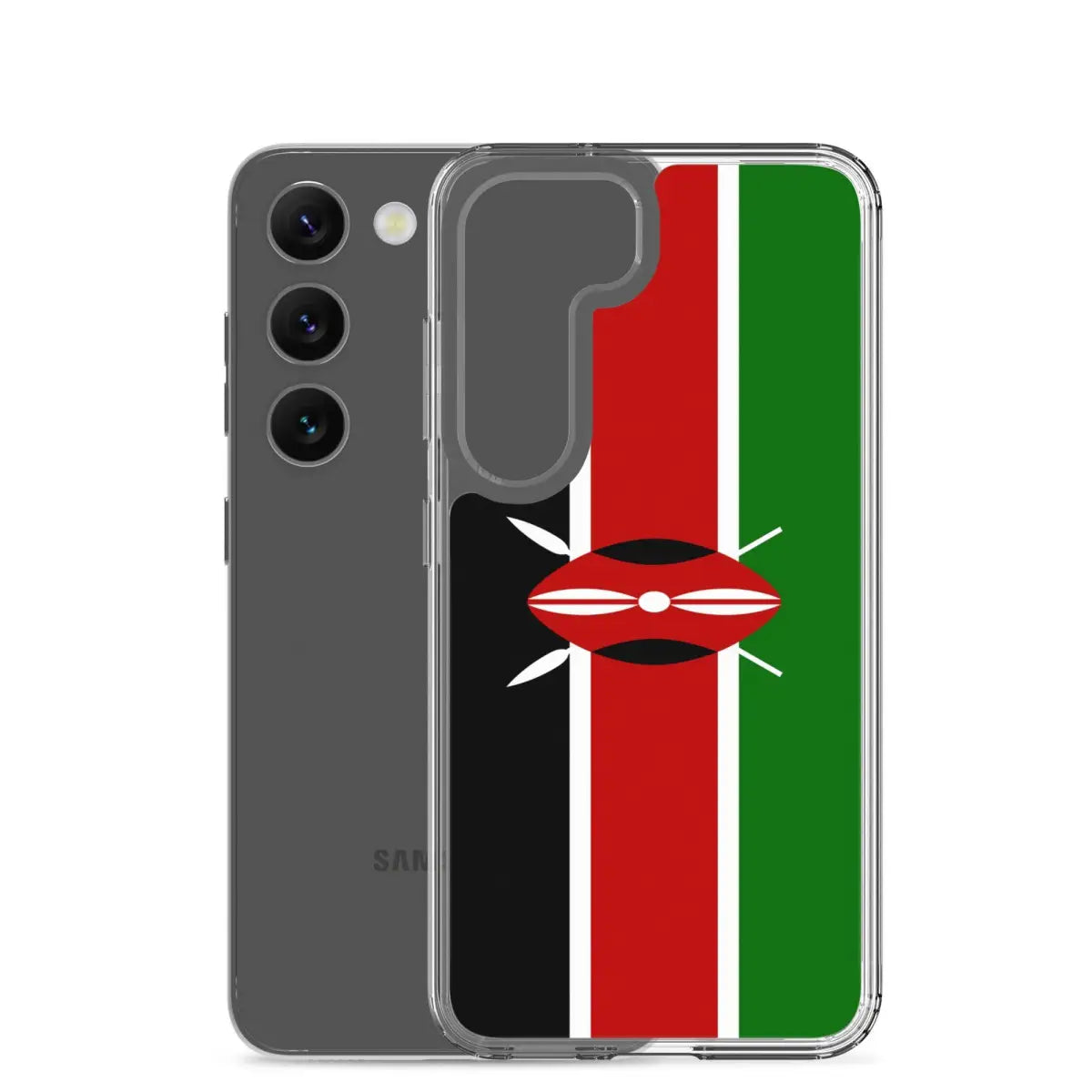 Coque téléphone drapeau du kenya - pixelforma