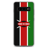 Coque téléphone drapeau du kenya - pixelforma