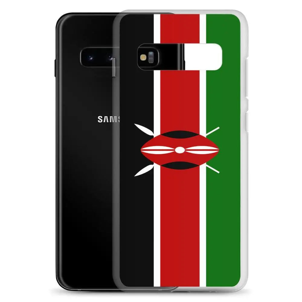 Coque téléphone drapeau du kenya - pixelforma