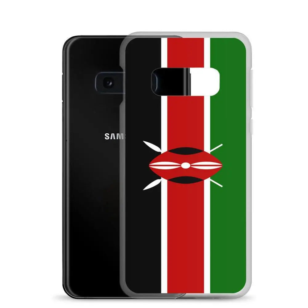 Coque téléphone drapeau du kenya - pixelforma