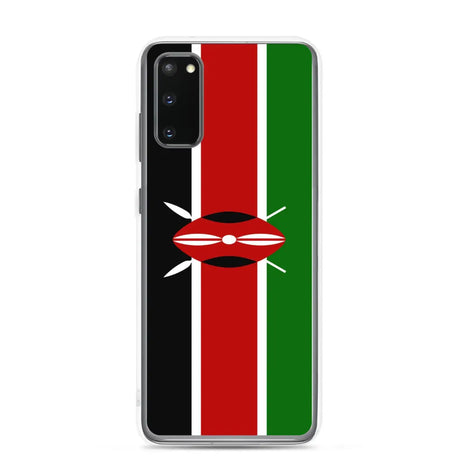 Coque téléphone drapeau du kenya - pixelforma