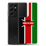 Coque téléphone drapeau du kenya - pixelforma